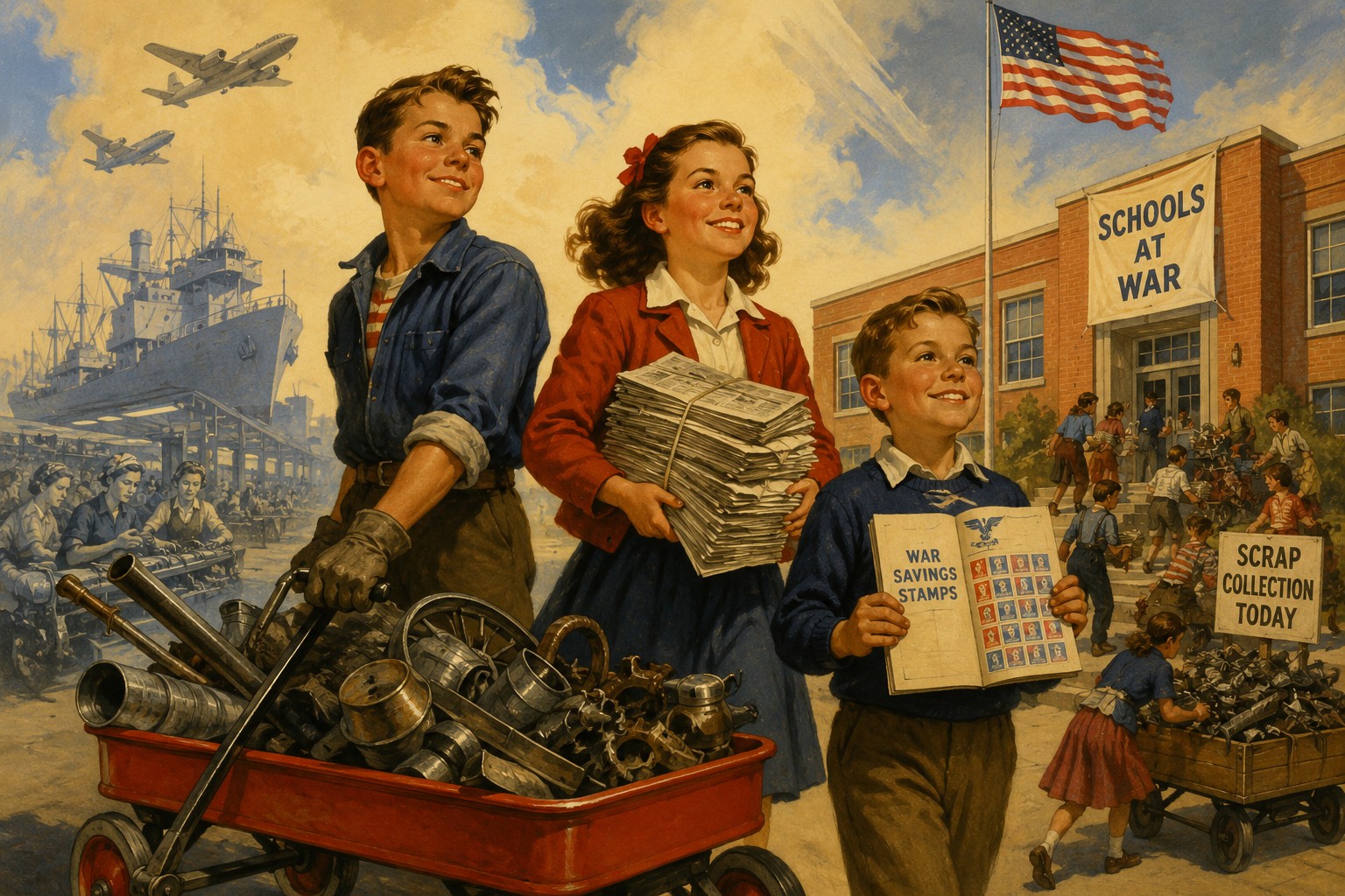 We Are Ready: How American Children Fought World War II